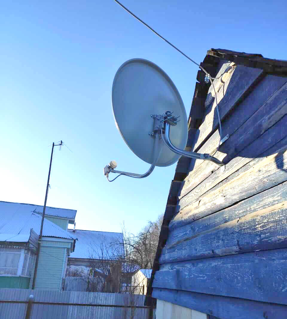 Установка антенн спутникового ТВ в Софрино: фото №2